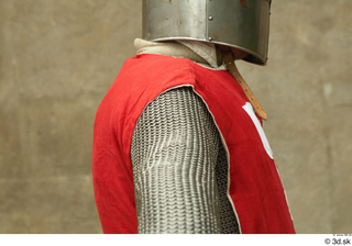 Photos Medieval Knight in mail armor 10 Medieval clothing red…